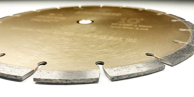 ALSKAR DIAMOND 10 inch ALSKAR DIAMOND Dry or Wet Cutting General Purpose Power Saw Segmented Diamond Blades for Concrete Stone Brick Masonry (10") - Image 3